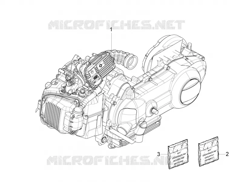 Motor, komplett