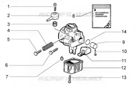 Carburettor component parts