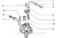 Carburettor component parts