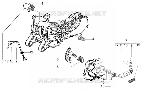 Anlassermotor-kickstarter