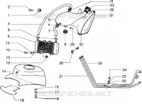 Kühlsystem Hinterrad mit Scheibenbremse)