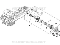 Getriebene riemenscheeiben