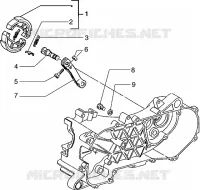 Hinterradbremse (Trommel)