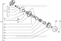 Getriebene Riemenscheiben