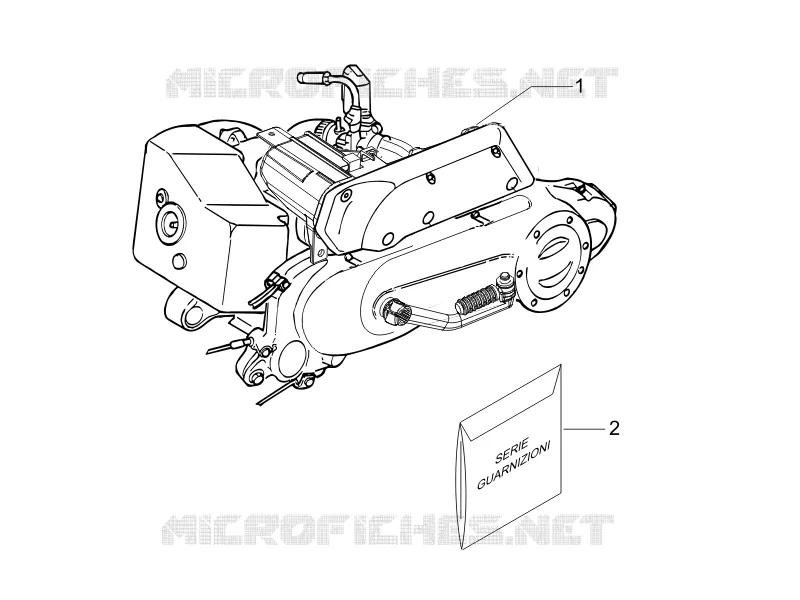 Motor, komplett