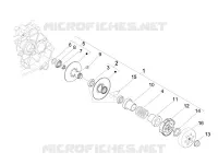 Getriebene riemenscheeiben
