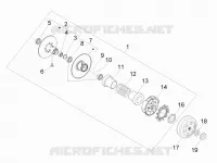 Getriebene riemenscheeiben