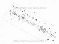 Getriebene riemenscheeiben