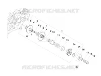 Getriebene riemenscheeiben