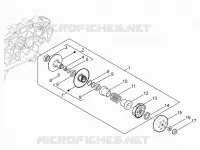 Getriebene riemenscheeiben