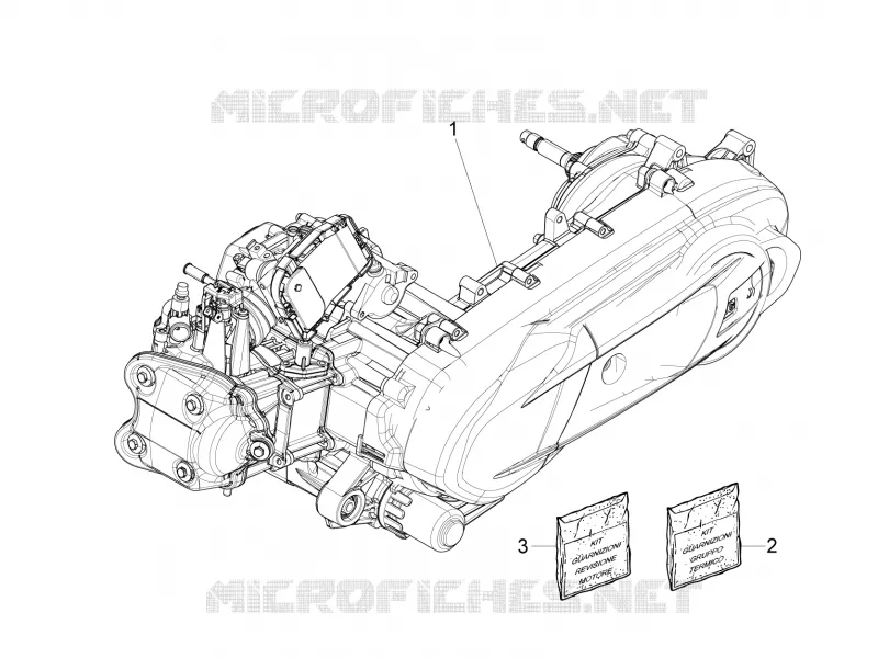 Motor, komplett