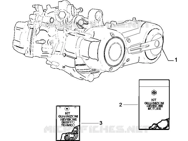 Motor, komplett