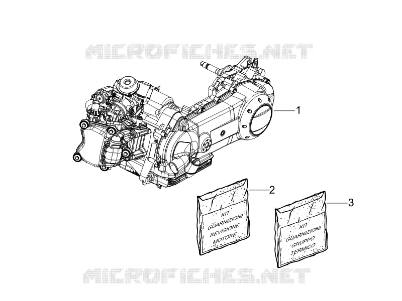 Motor, komplett