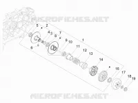 Getriebene riemenscheeiben