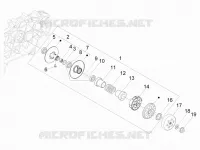 Getriebene riemenscheeiben