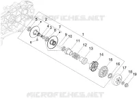 Getriebene riemenscheeiben