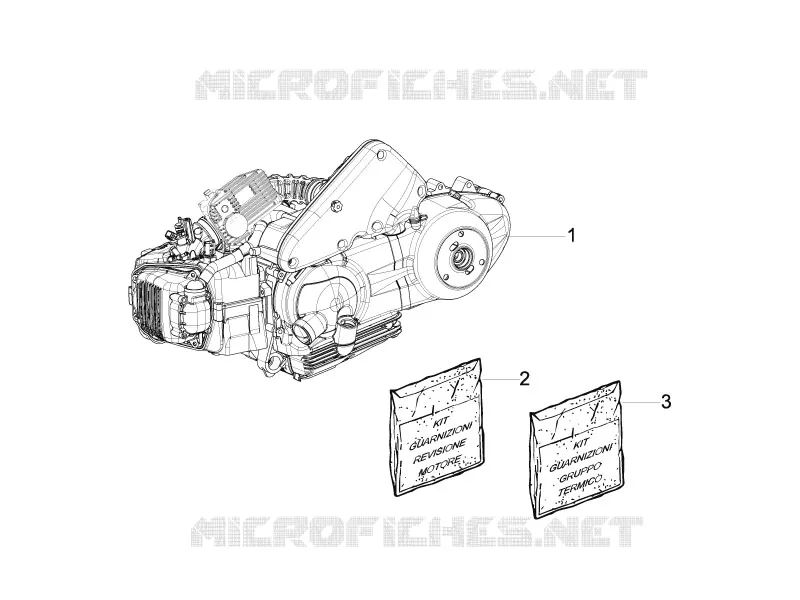 Motor, komplett