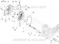 Schwungraddeckel - Ölfilter