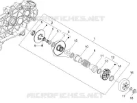 Getriebene riemenscheeiben