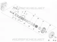 Getriebene riemenscheeiben