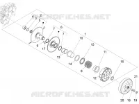 Getriebene riemenscheeiben