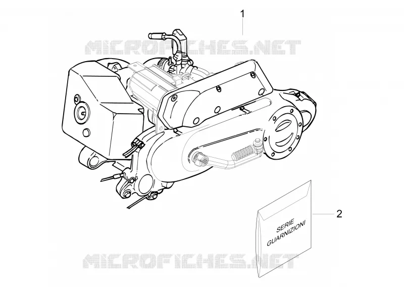 Motor, komplett