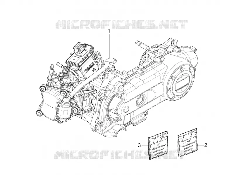 Motor, komplett