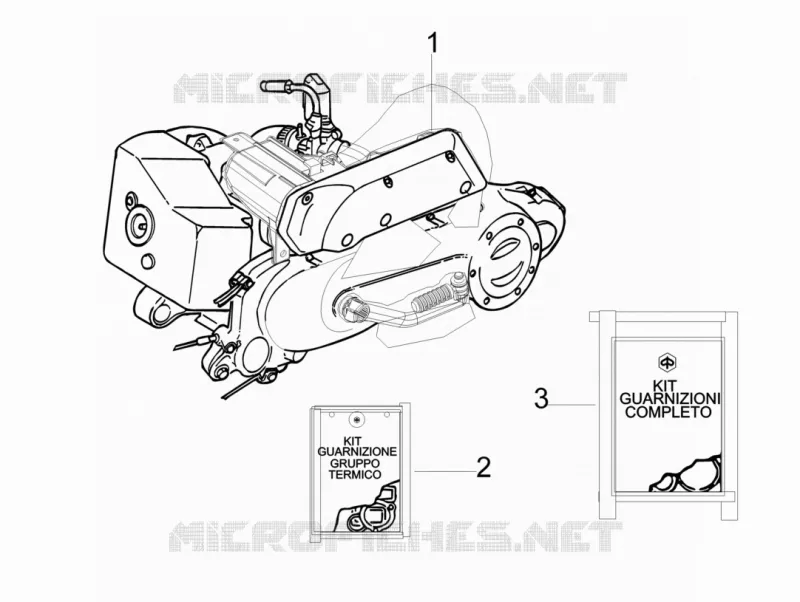 Motor, komplett