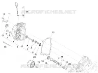 Schwungraddeckel - Ölfilter