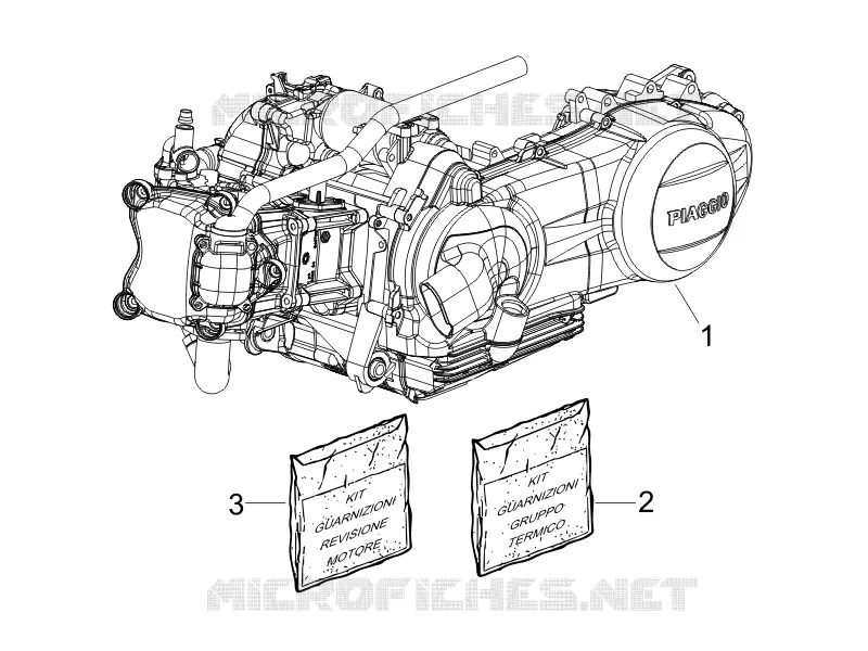 Motor, komplett