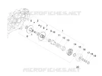 Getriebene riemenscheeiben