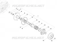 Driven pulley
