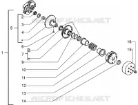 Getriebene Riemenscheiben