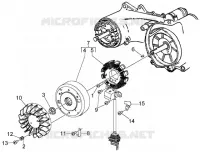 Flywheel magneto