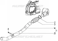 Belt cooling tube