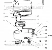 Bauteile luftfilter