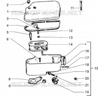 Bauteile luftfilter