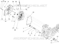 Schwungraddeckel - Ölfilter