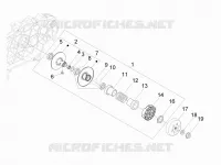 Getriebene riemenscheeiben