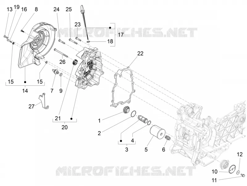 DECKEL LICHTMASCHINE - OLFILTER