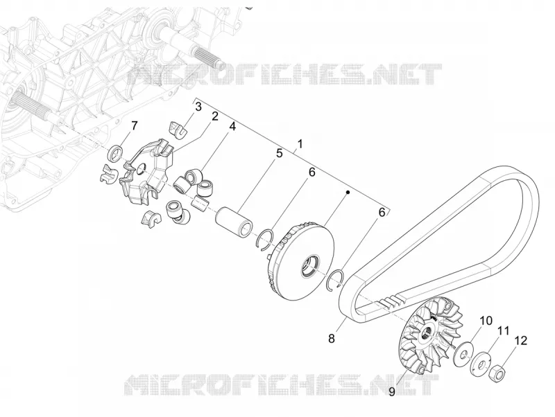 Antriebsriemenscheibe