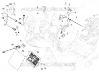 Spannungsreglerern - Elektronisches Steuergerern - Zündspule