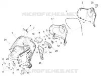 Vorderes Handschuhfach  - Schild-Rückseite