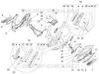 Mittlere Verklaidung - Fußraster