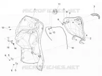 Vorderes Handschuhfach  - Schild-Rückseite