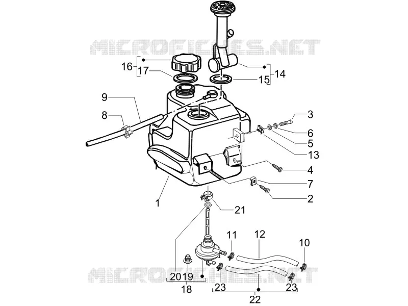 Benzintank