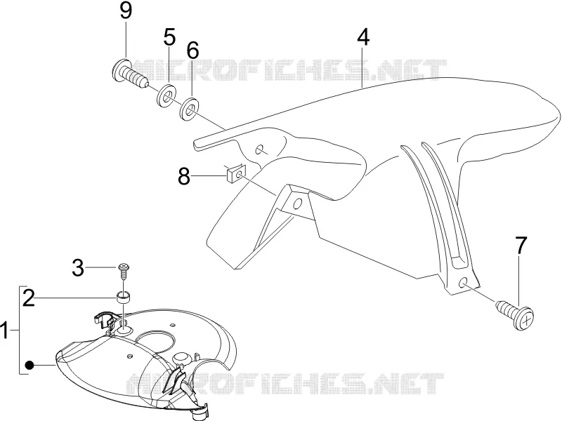 Radgehäuse - Radkotflügel
