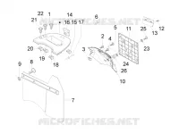 Hinterabdeckung - Kotflügellappen