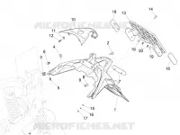 Hinterabdeckung - Kotflügellappen