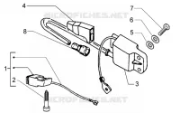 Electr. Component parts-pick-up